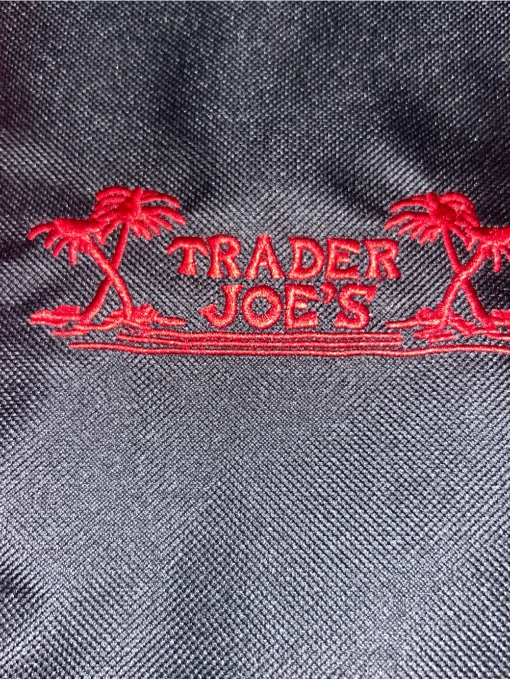 Trader Joe's Black & Red Large Insulated Cooler Tote New With Tags!